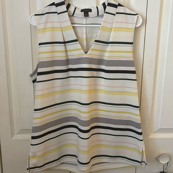 Ann Taylor Factory Tops - Ann Taylor sleeveless striped top